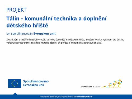 publicita projektu